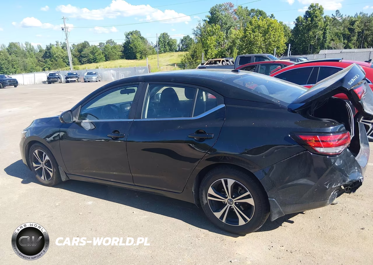 2020 Nissan Sentra Sv Xtronic Cvt VIN:3N1AB8CV6LY290357 - 14
