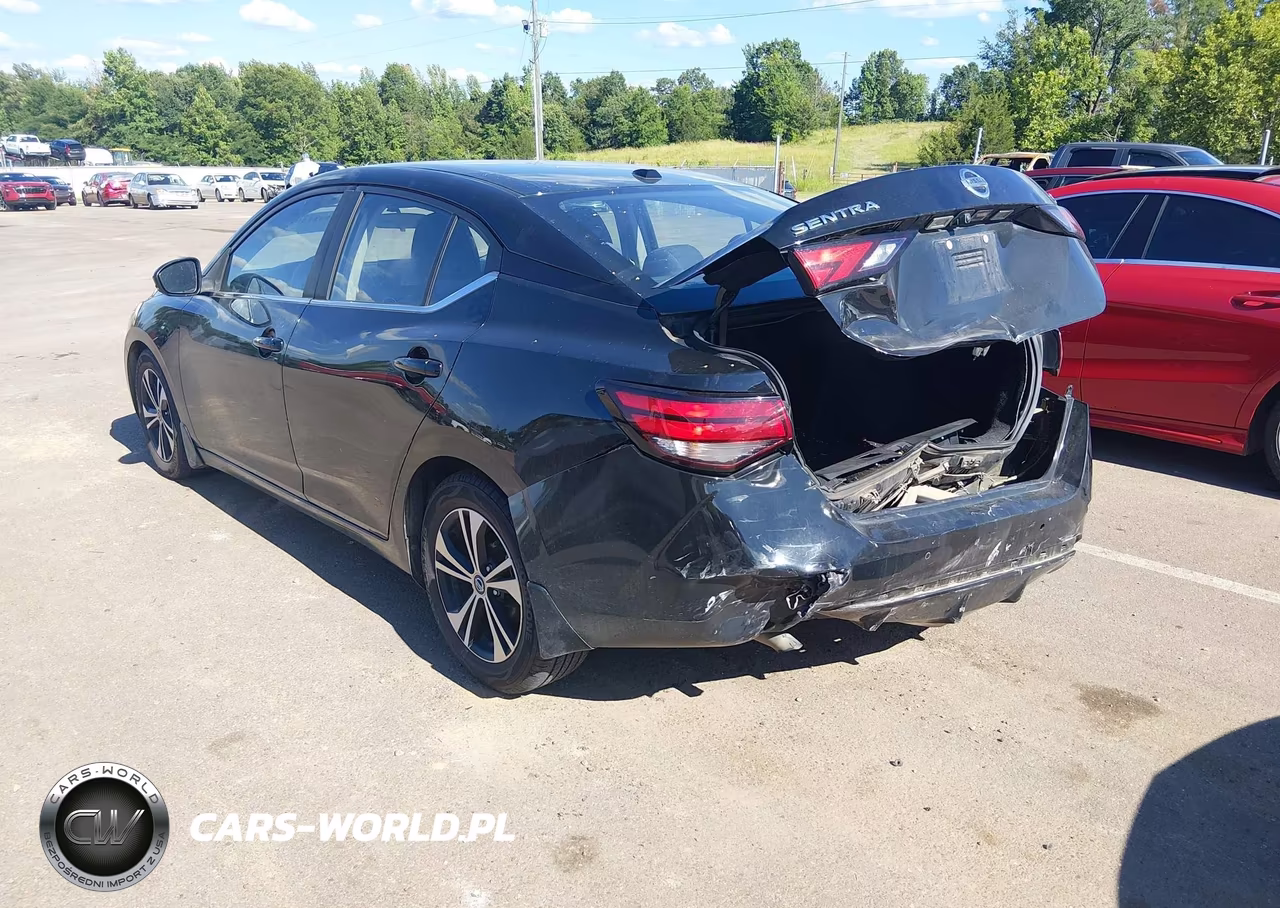2020 Nissan Sentra Sv Xtronic Cvt VIN:3N1AB8CV6LY290357 - 3