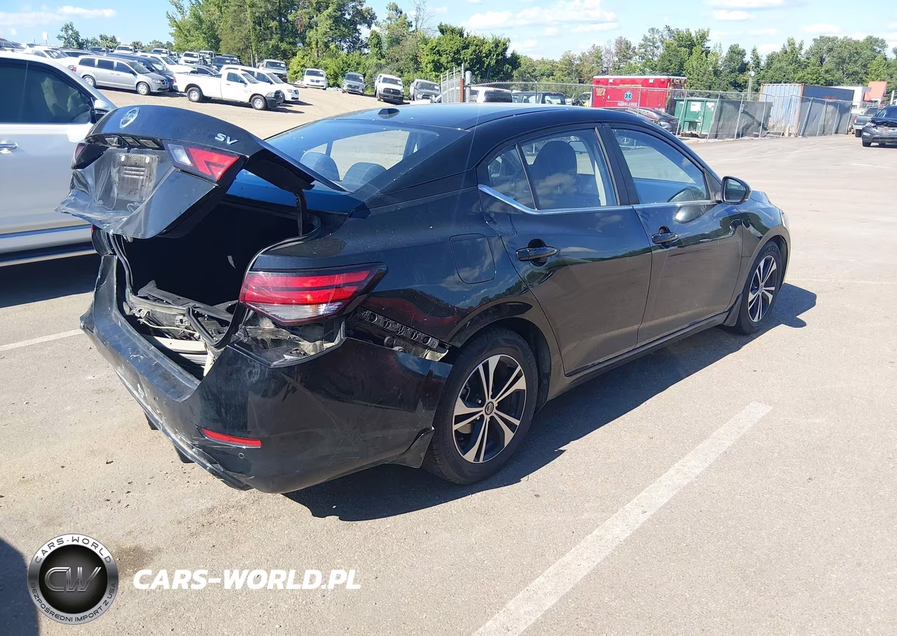2020 Nissan Sentra Sv Xtronic Cvt VIN:3N1AB8CV6LY290357 - 4