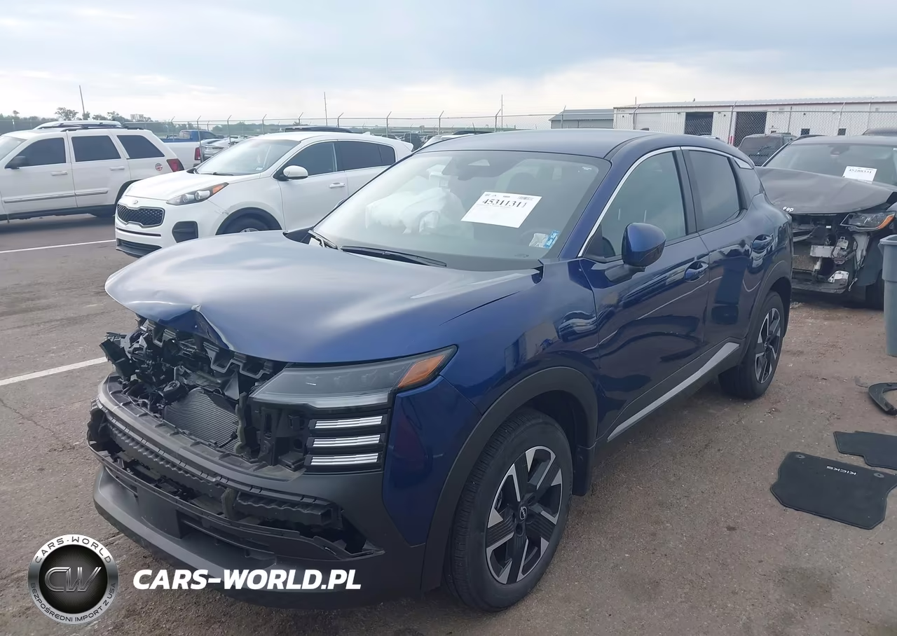 2025 Nissan Kicks Sv Intelligent Awd VIN:3N8AP6CB7SL331958 - 2