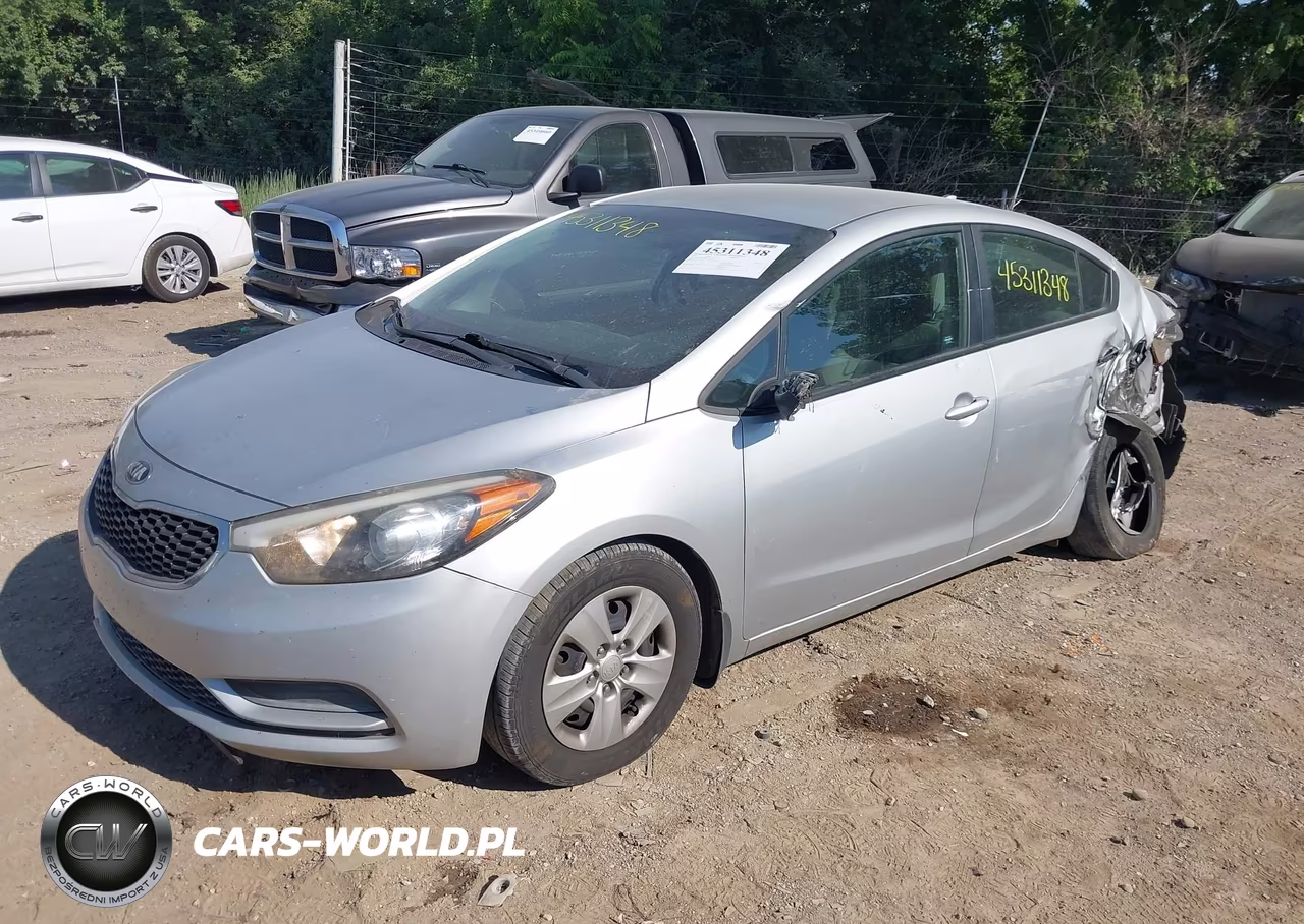 2015 Kia Forte Lx VIN:KNAFK4A68F5351911 - 2