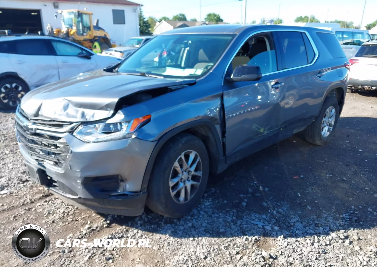 2021 Chevrolet Traverse Awd Ls VIN:1GNEVFKW8MJ160534 - 2