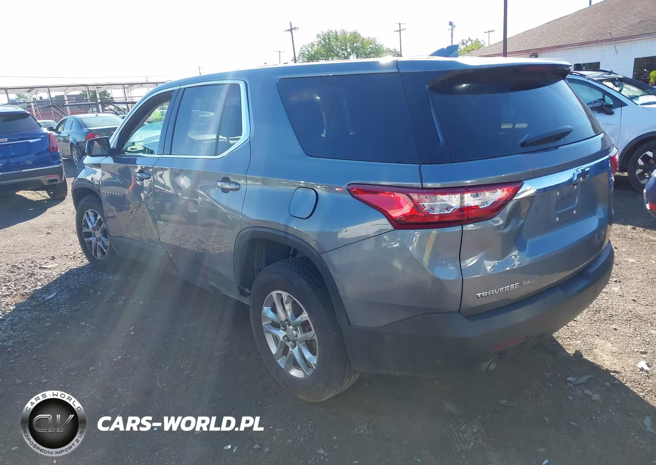 2021 Chevrolet Traverse Awd Ls VIN:1GNEVFKW8MJ160534 - 3