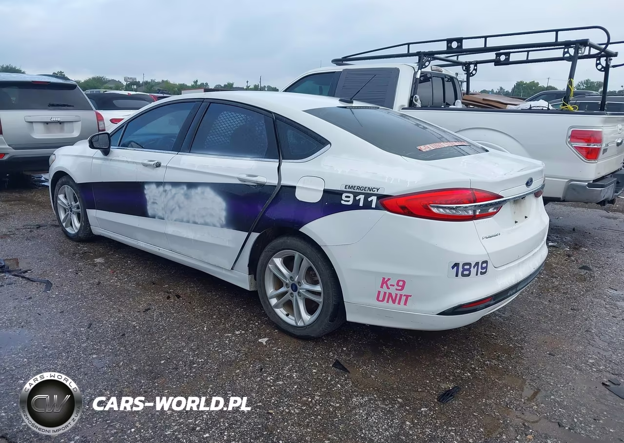 2018 Ford Fusion Hybrid S VIN:3FA6P0UU0JR203402 - 3