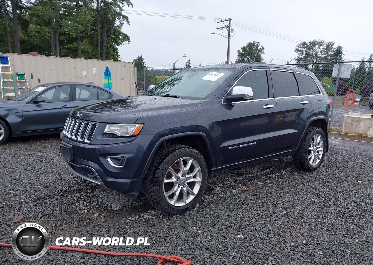 2014 Jeep Grand Cherokee Overland VIN:1C4RJFCM5EC523607 - 2