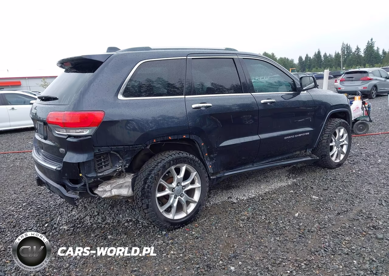 2014 Jeep Grand Cherokee Overland VIN:1C4RJFCM5EC523607 - 4