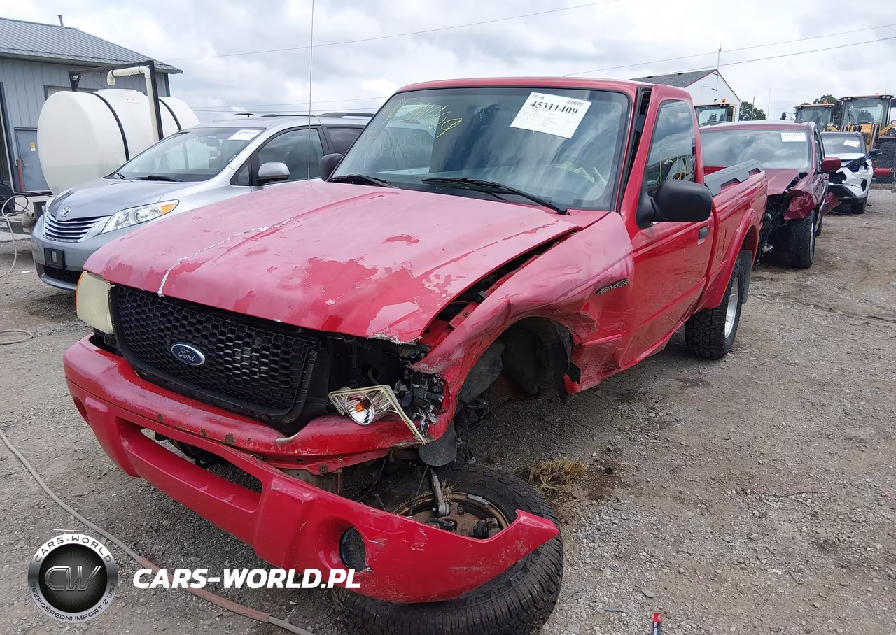 2002 Ford Ranger Edge-Xl-Xlt VIN:1FTYR10U42PB44761 - 2
