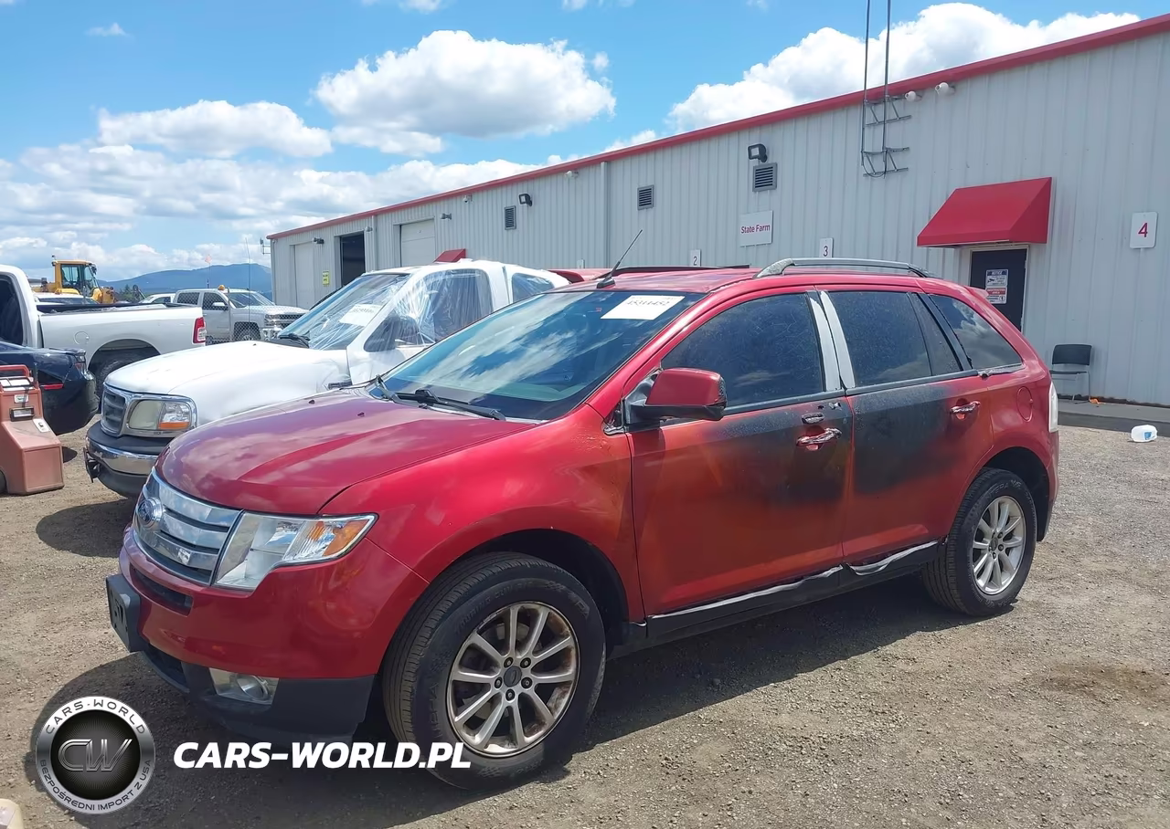 2009 Ford Edge Sel VIN:2FMDK48C99BA70296 - 2