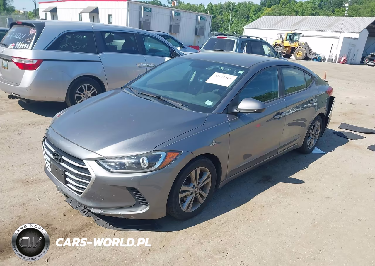 2018 Hyundai Elantra Sel VIN:5NPD84LF9JH343928 - 2