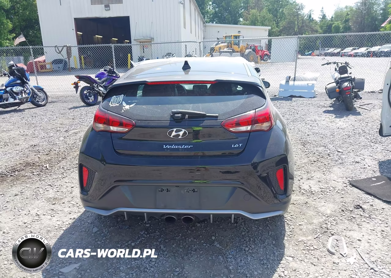 2019 Hyundai Veloster Turbo VIN:KMHTH6AB5KU013875 - 16
