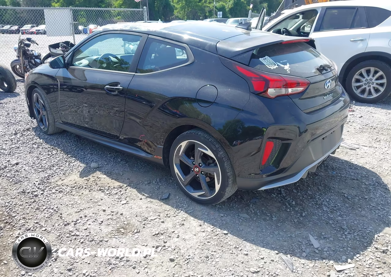 2019 Hyundai Veloster Turbo VIN:KMHTH6AB5KU013875 - 3