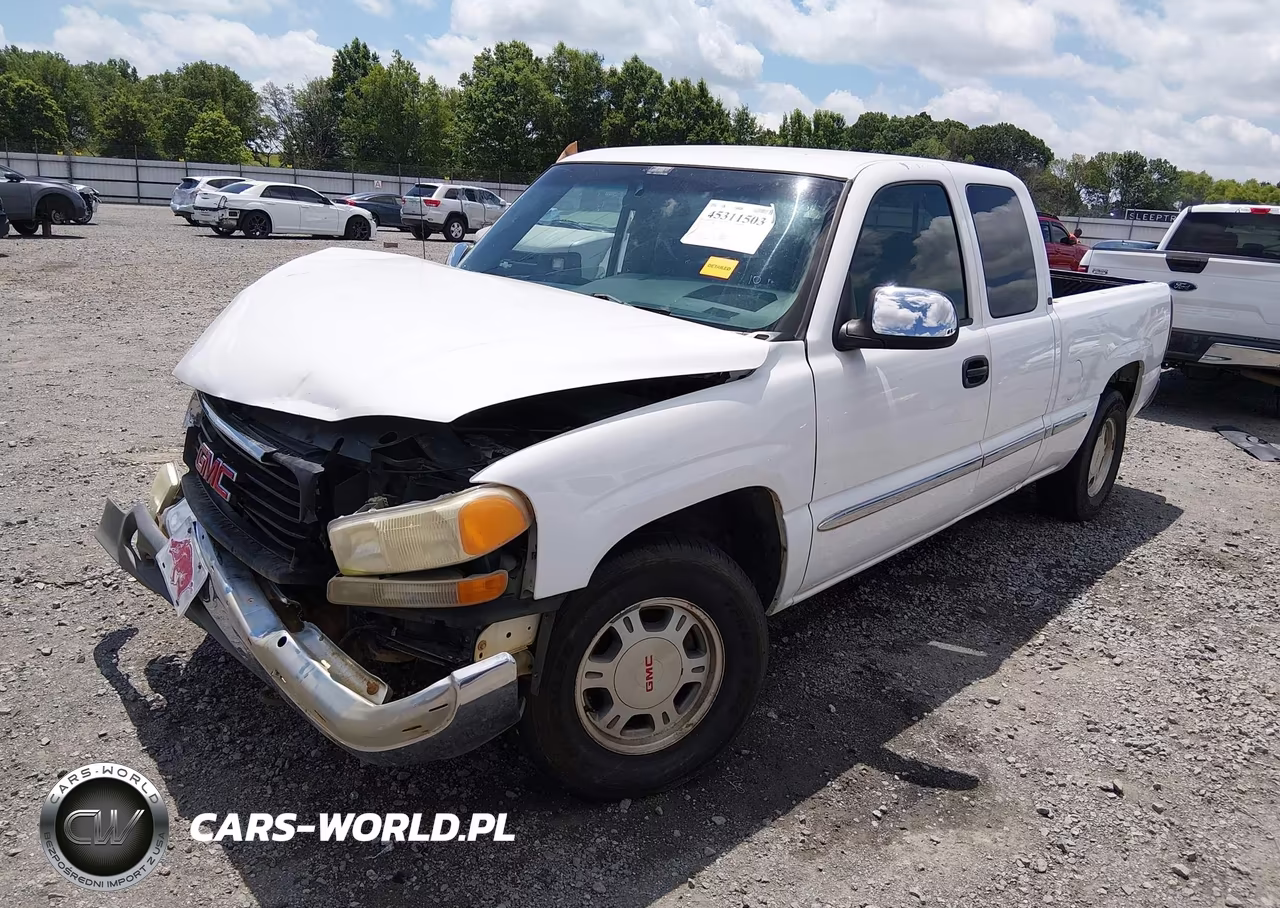 2001 GMC Sierra 1500 Sle VIN:1GTEC19T71Z108791 - 2