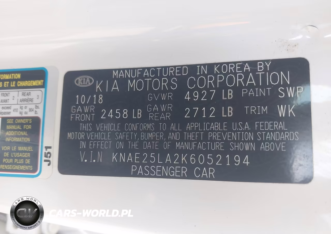 2019 Kia Stinger Premium VIN:KNAE25LA2K6052194 - 9