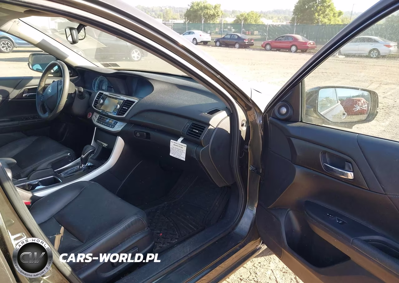 2014 Honda Accord Ex-L VIN:1HGCR2F85EA107513 - 5