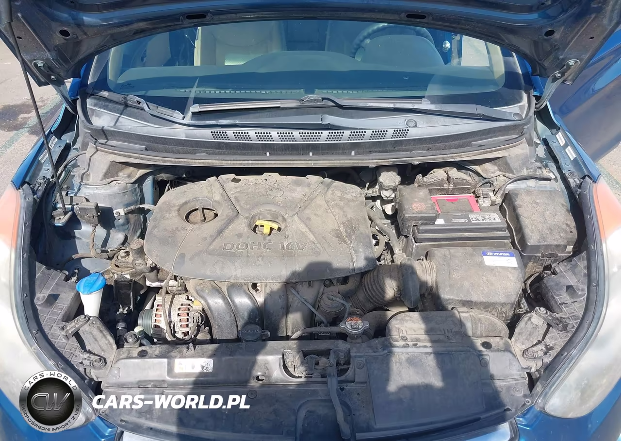 2013 Hyundai Elantra Gls VIN:KMHDH4AE2DU987092 - 10