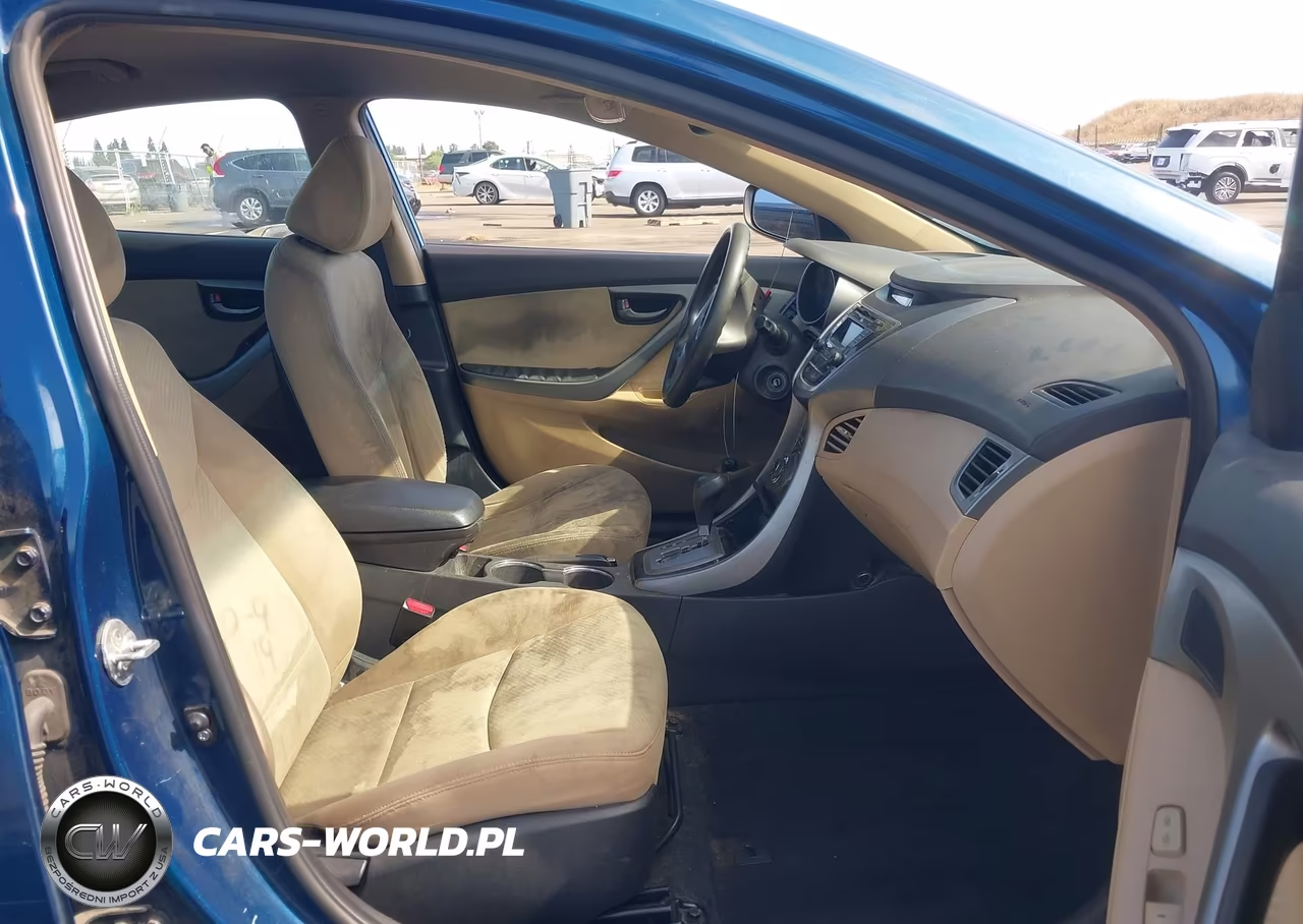 2013 Hyundai Elantra Gls VIN:KMHDH4AE2DU987092 - 5