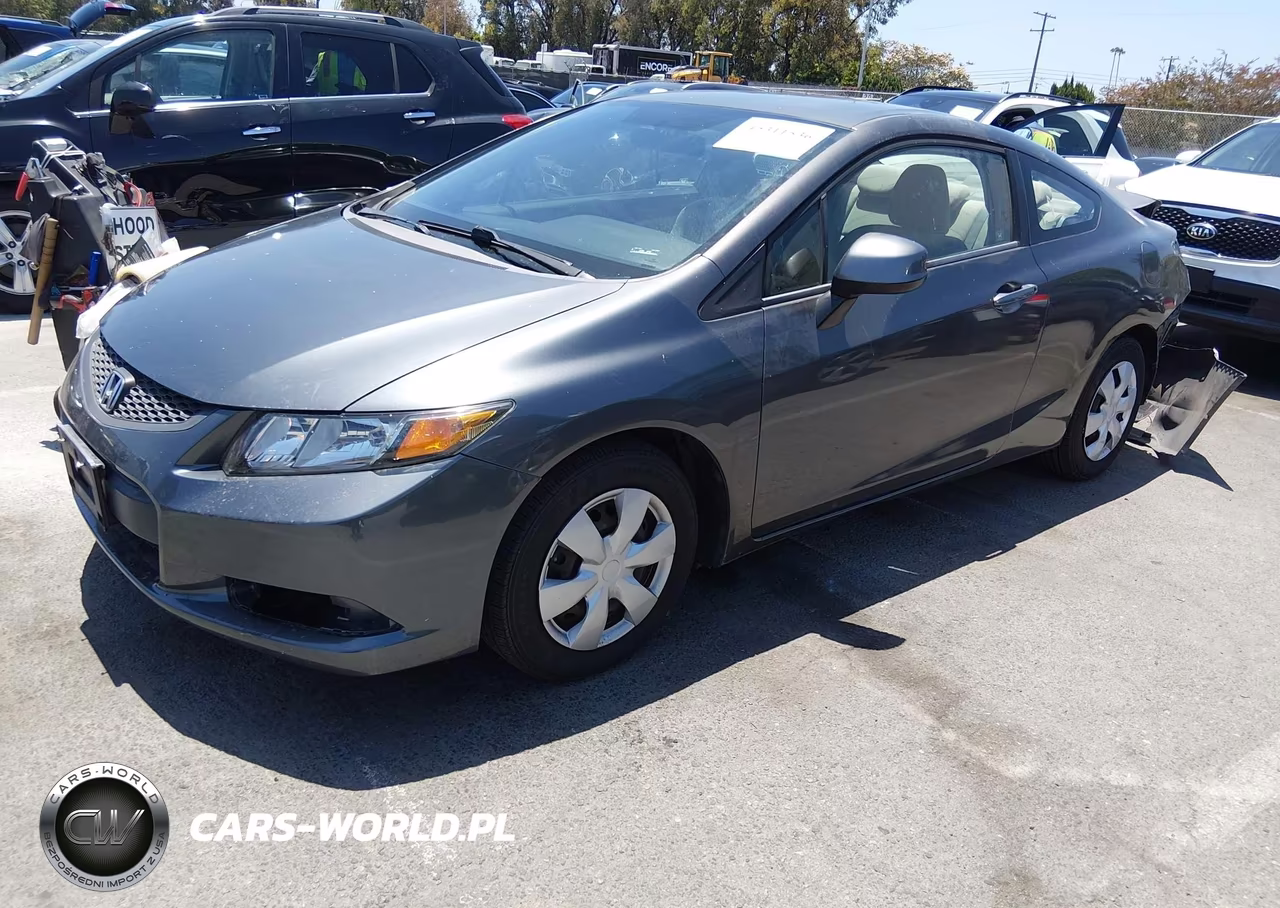 2012 Honda Civic Lx VIN:2HGFG3B55CH560033 - 2