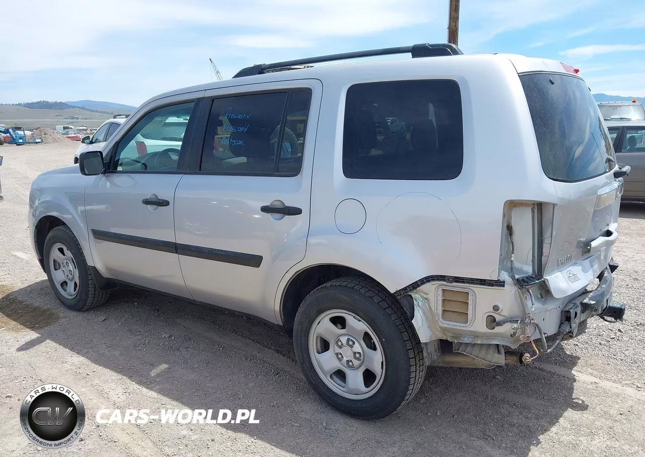 2015 Honda Pilot Lx VIN:5FNYF4H22FB004527 - 3