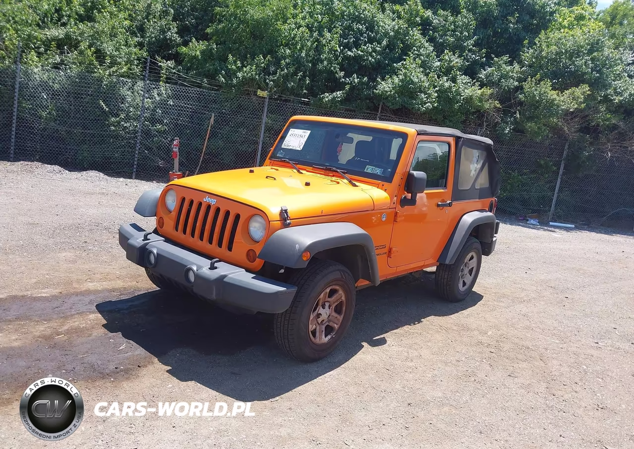 2012 Jeep Wrangler Sport VIN:1C4AJWAG7CL193069 - 2