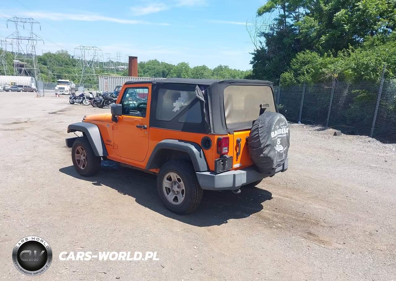 2012 Jeep Wrangler Sport VIN:1C4AJWAG7CL193069 - 3