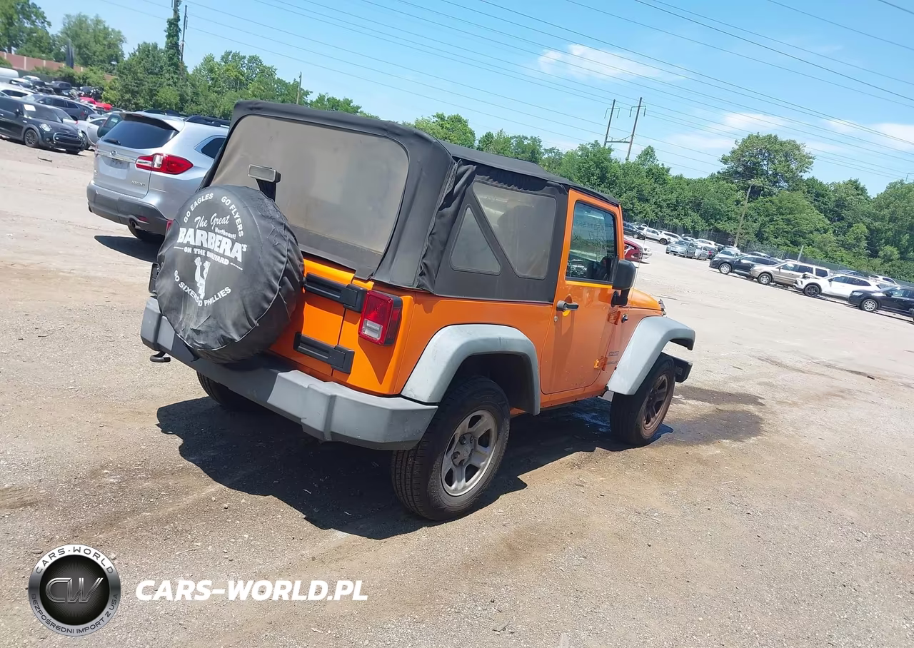 2012 Jeep Wrangler Sport VIN:1C4AJWAG7CL193069 - 4