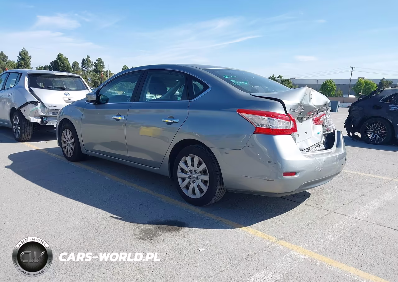 2013 Nissan Sentra Sv VIN:3N1AB7AP1DL699959 - 3