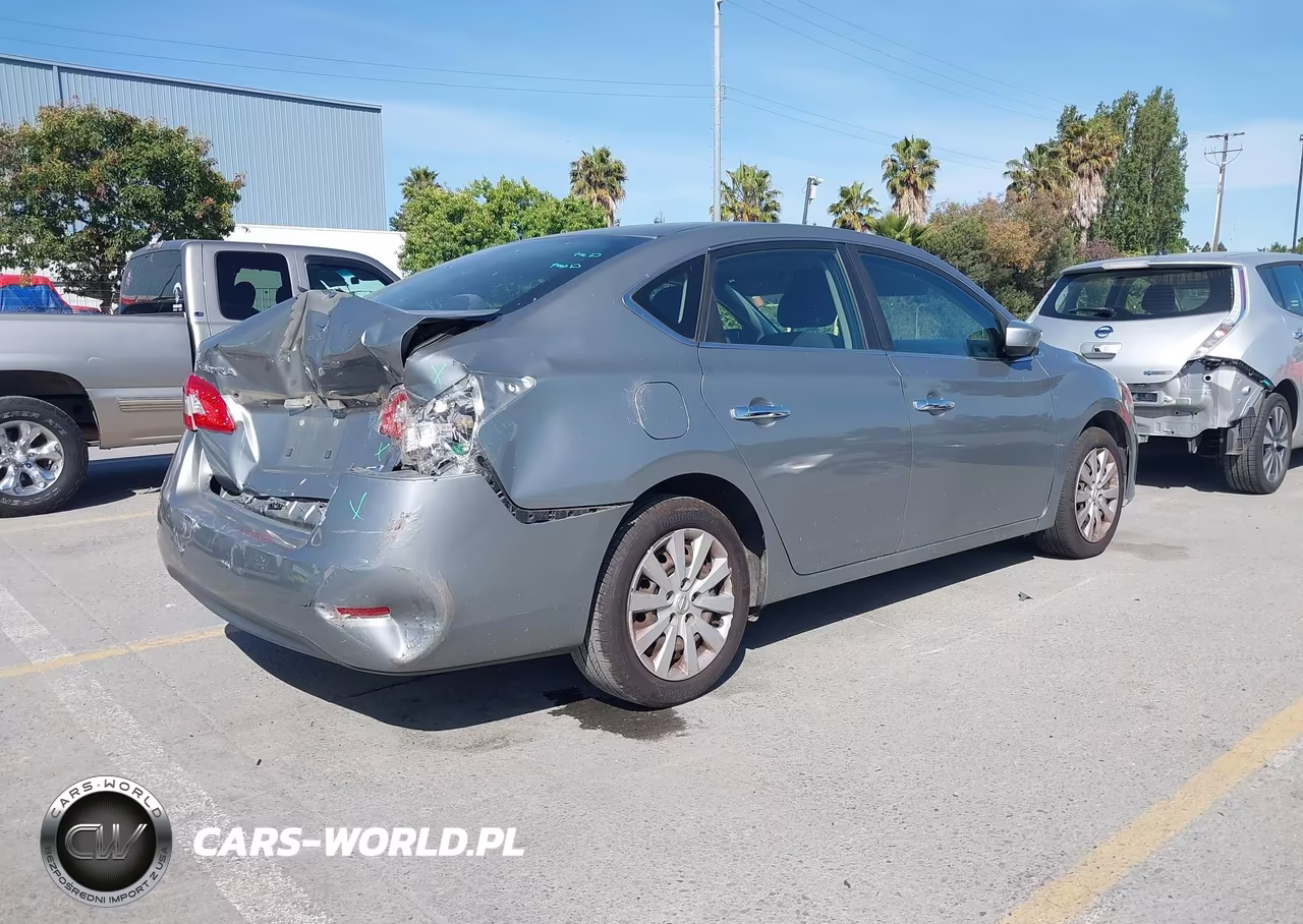 2013 Nissan Sentra Sv VIN:3N1AB7AP1DL699959 - 4