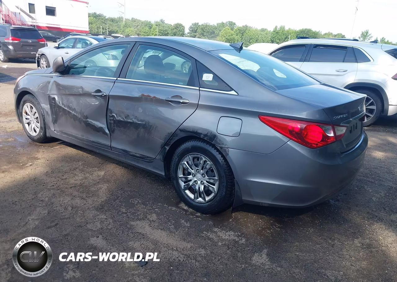 2012 Hyundai Sonata Gls VIN:5NPEB4AC6CH375835 - 3