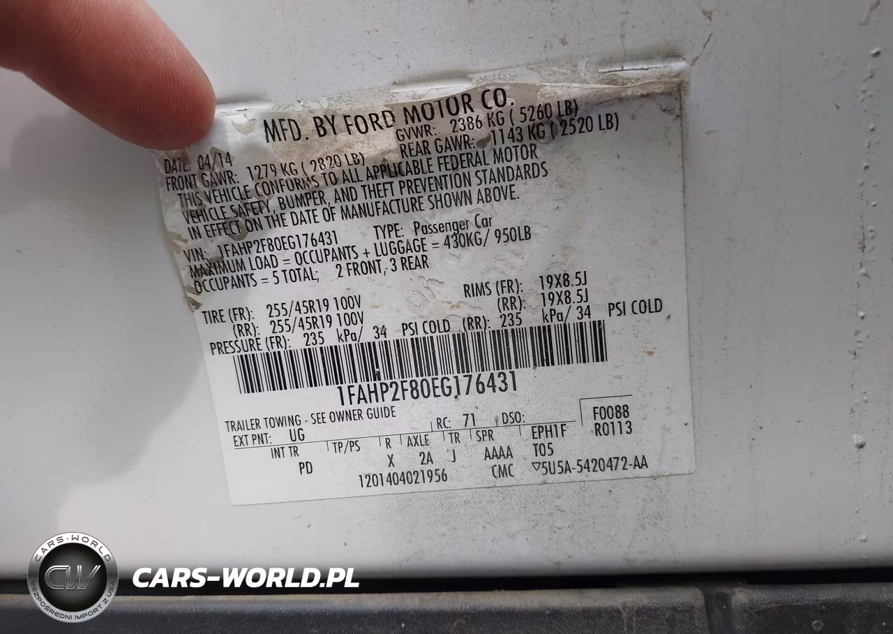 2014 Ford Taurus Limited VIN:1FAHP2F80EG176431 - 9