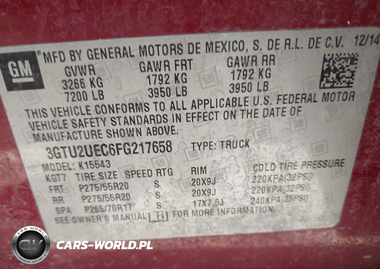2015 GMC Sierra 1500 Sle VIN:3GTU2UEC6FG217658 - 9