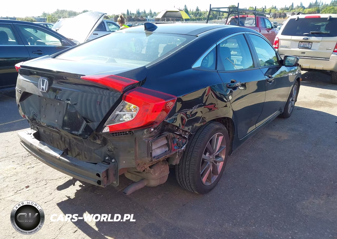 2019 Honda Civic Ex VIN:19XFC1F30KE213324 - 4