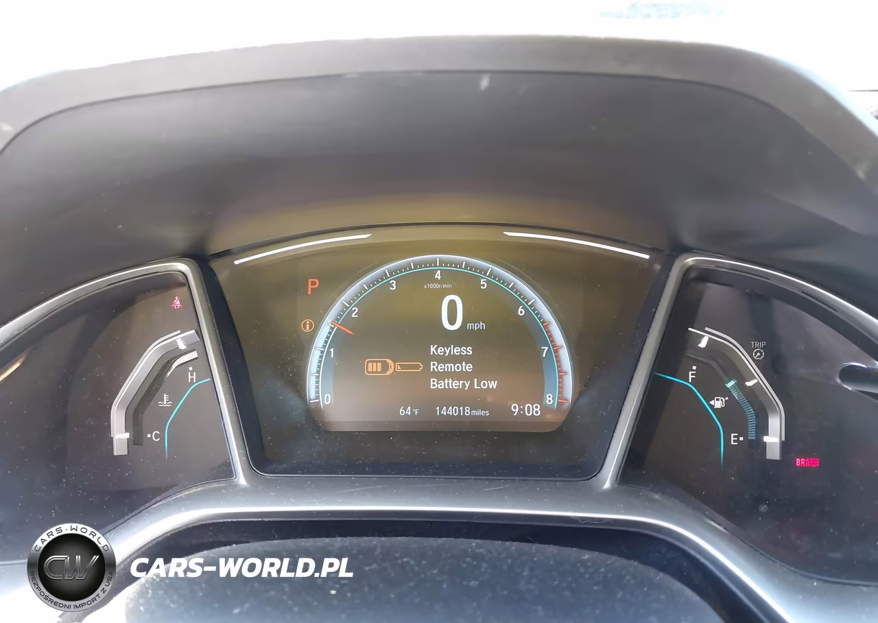 2019 Honda Civic Ex VIN:19XFC1F30KE213324 - 7