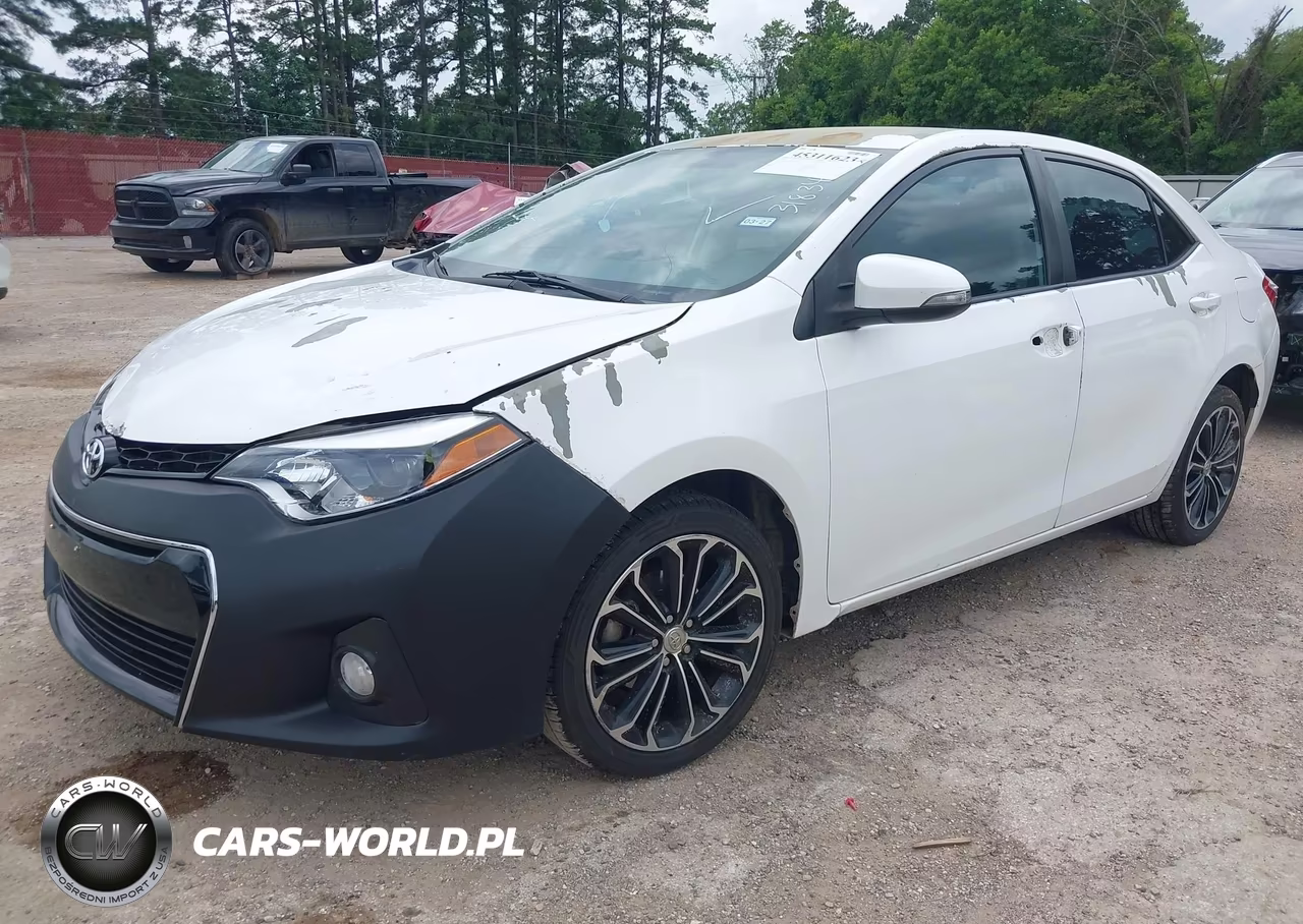 2015 Toyota Corolla S Plus VIN:5YFBURHE4FP318347 - 2