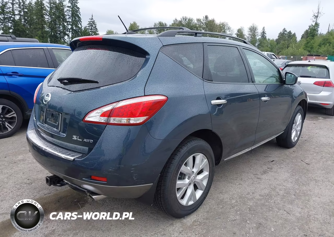 2011 Nissan Murano Sl VIN:JN8AZ1MW2BW180133 - 4