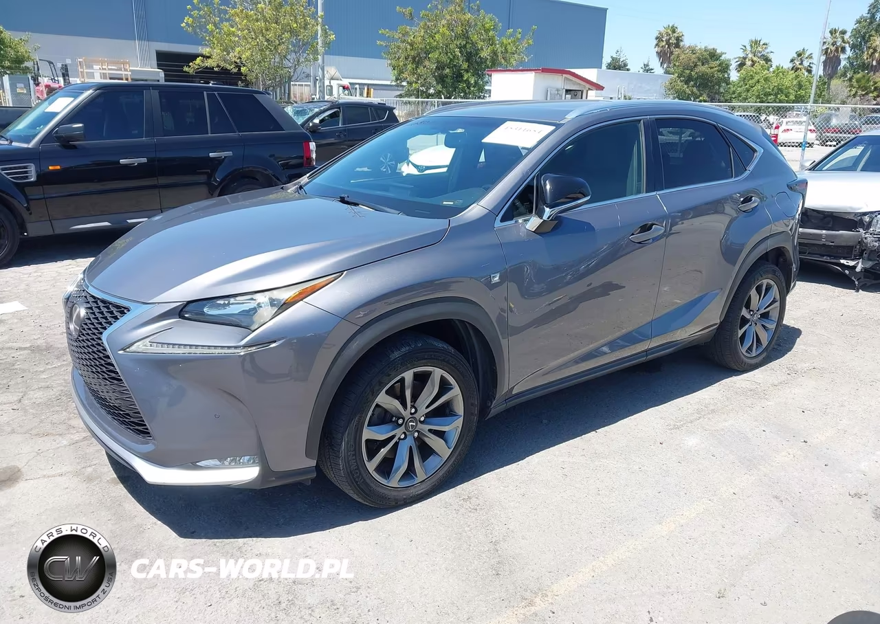 2015 Lexus Nx 200T F Sport VIN:JTJYARBZ9F2002078 - 2