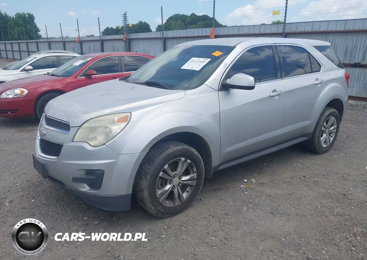 2012 Chevrolet Equinox Ls VIN:2GNALBEK7C1192955 - 2