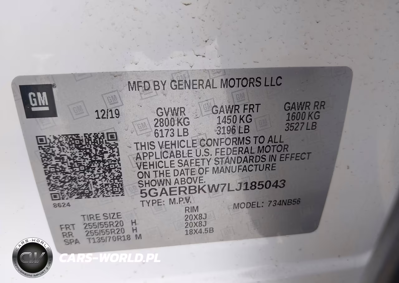 2020 Buick Enclave Fwd Essence VIN:5GAERBKW7LJ185043 - 9
