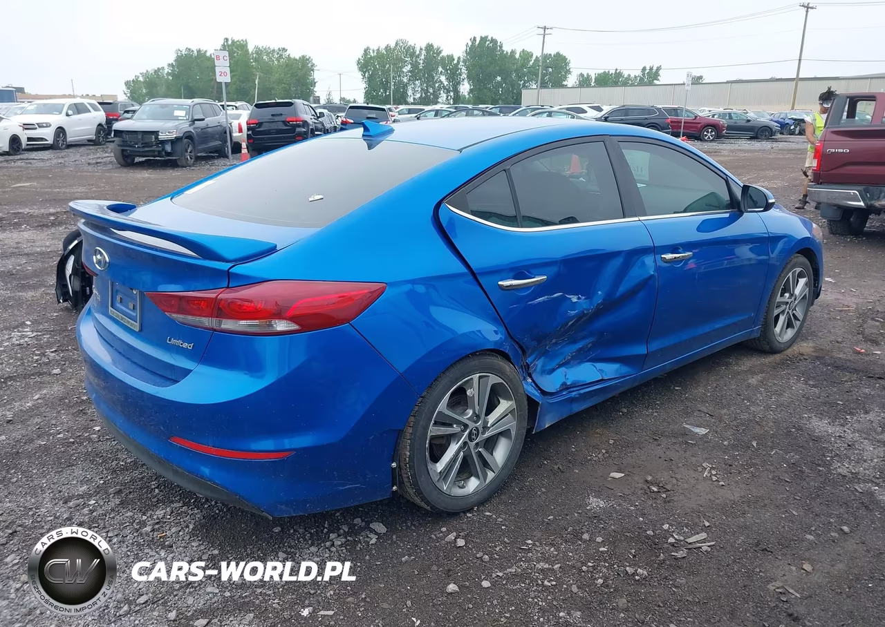 2017 Hyundai Elantra Se-Value-Limited VIN:KMHD84LF7HU354812 - 4