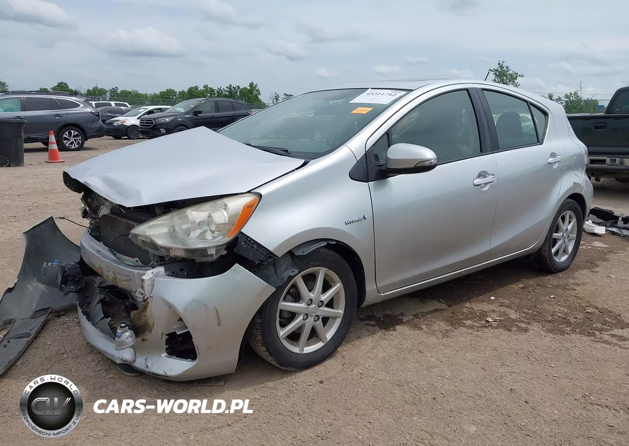 2013 Toyota Prius C Four VIN:JTDKDTB34D1049336 - 2