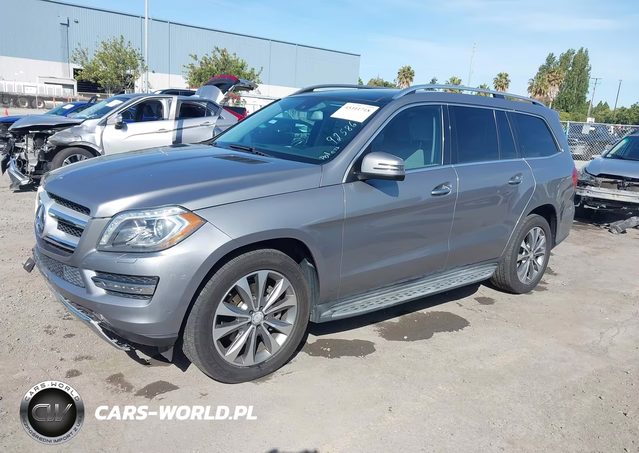 2015 Mercedes-Benz Gl 450 4Matic VIN:4JGDF6EE3FA584030 - 2