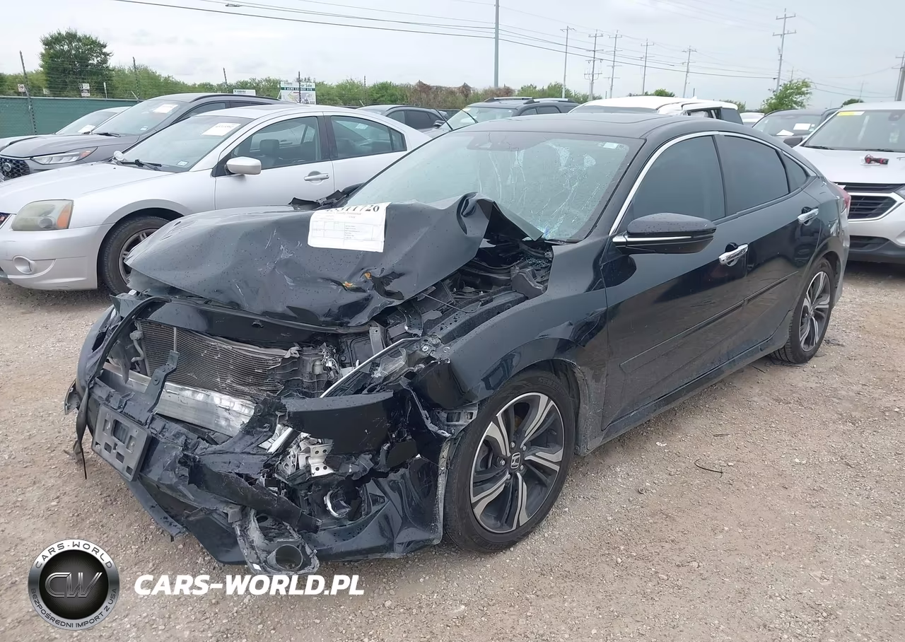 2018 Honda Civic Touring VIN:19XFC1F93JE000239 - 2