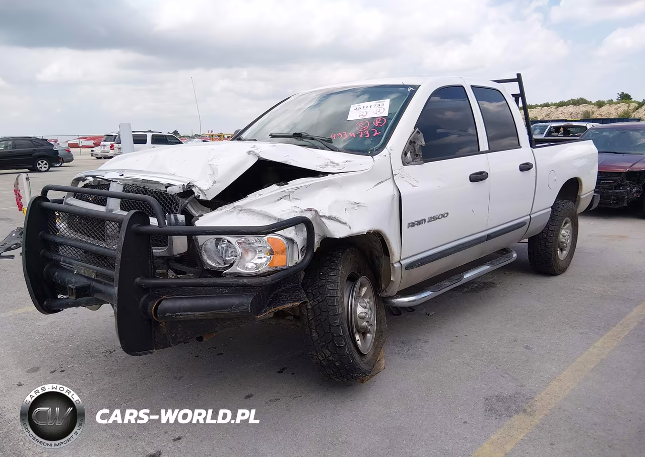 2003 Dodge Ram 2500 Slt-Laramie-St VIN:3D7KU28D83G843269 - 2