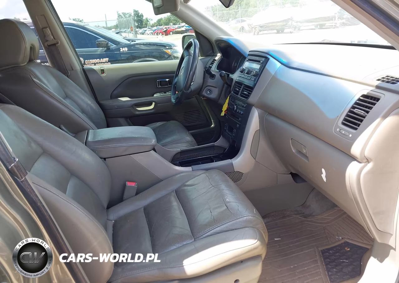 2007 Honda Pilot Ex-L VIN:2HKYF18687H538877 - 5