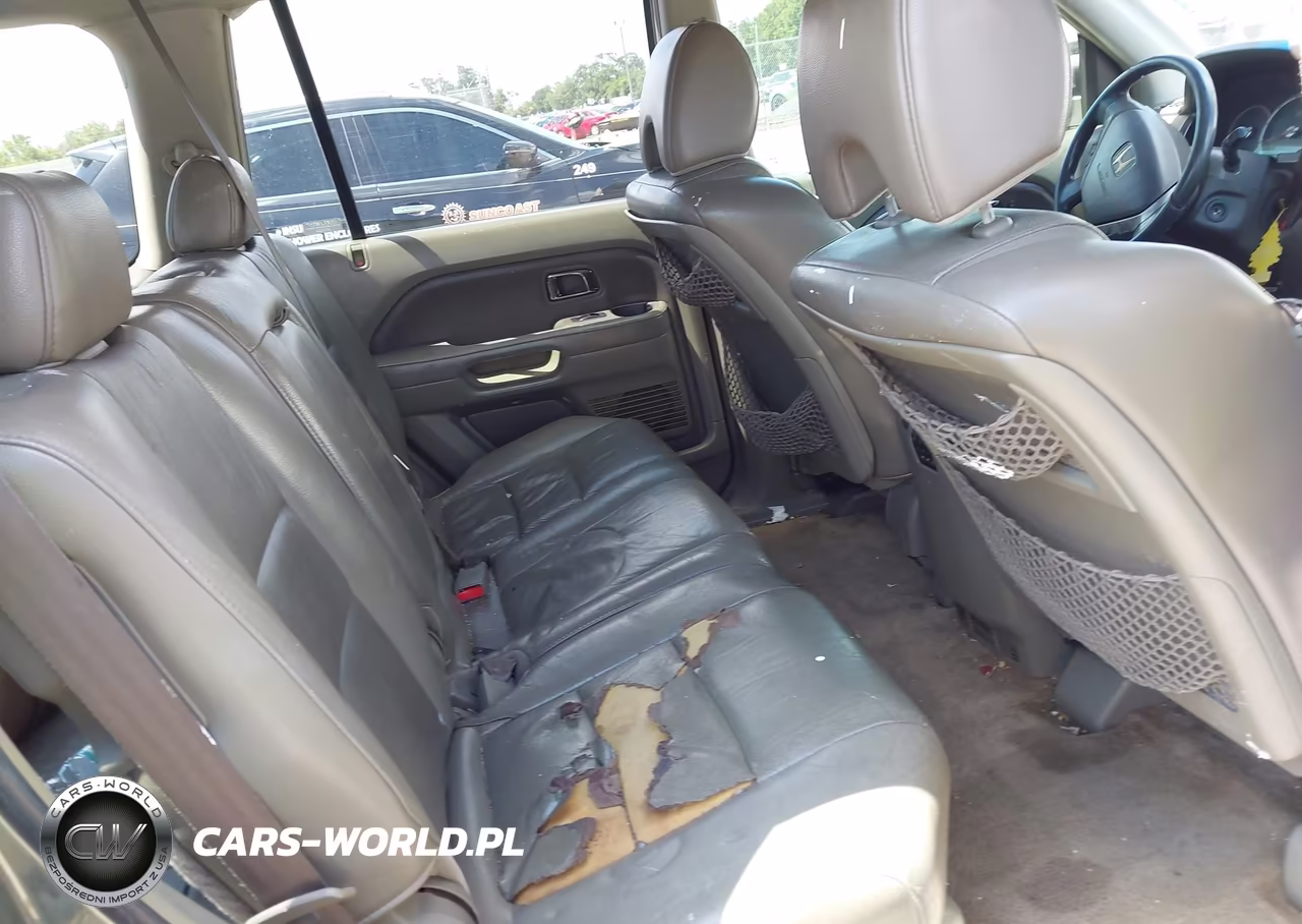 2007 Honda Pilot Ex-L VIN:2HKYF18687H538877 - 8