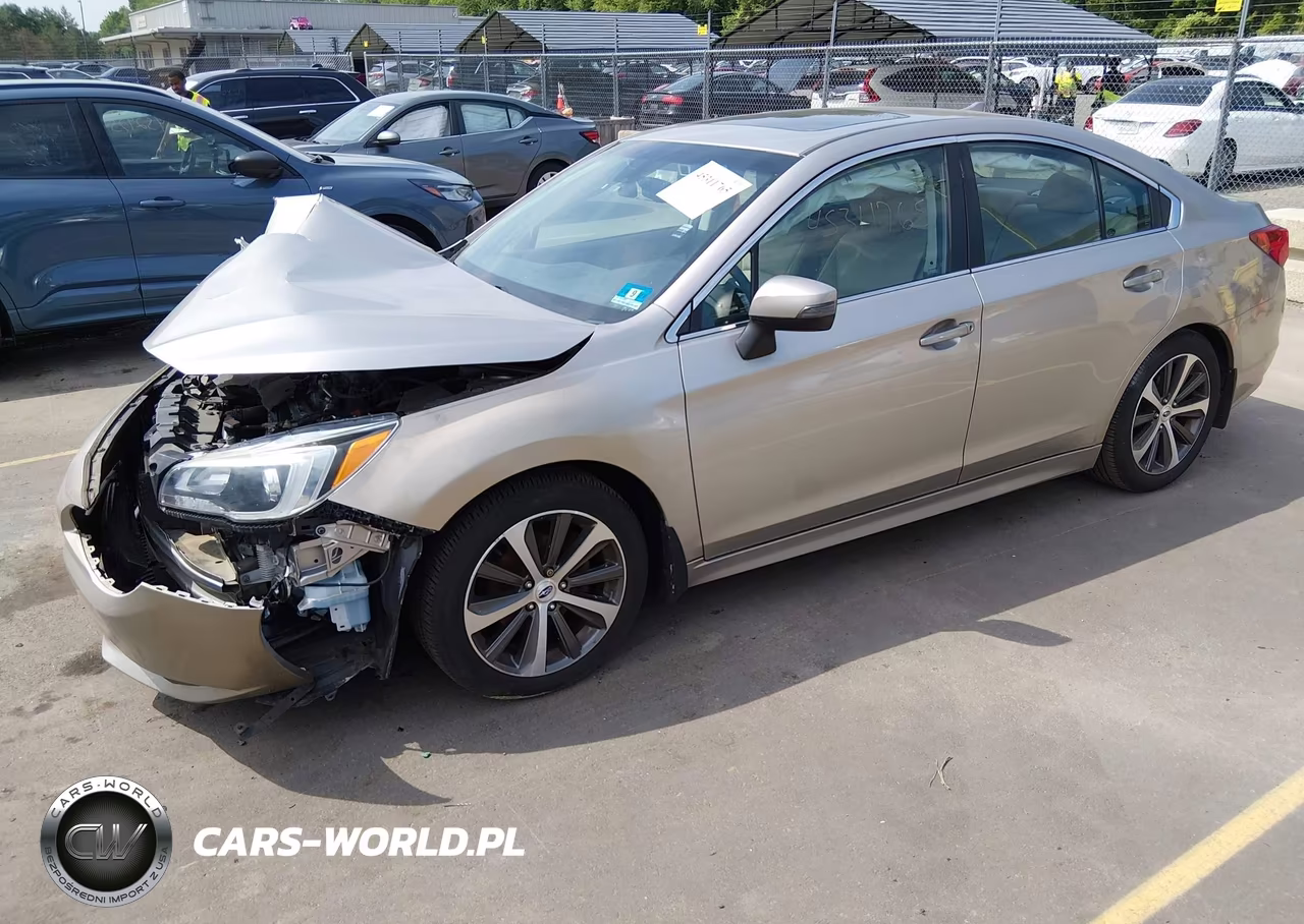 2017 Subaru Legacy 2.5I Limited VIN:4S3BNAN62H3008592 - 2