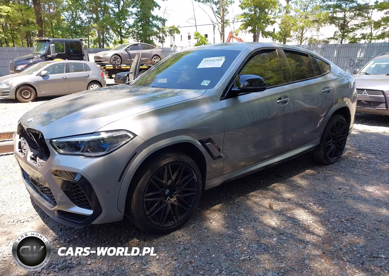 2021 BMW X6 M VIN:5YMCY0C06M9F58271 - 2