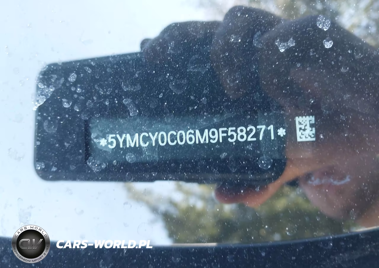 2021 BMW X6 M VIN:5YMCY0C06M9F58271 - 9