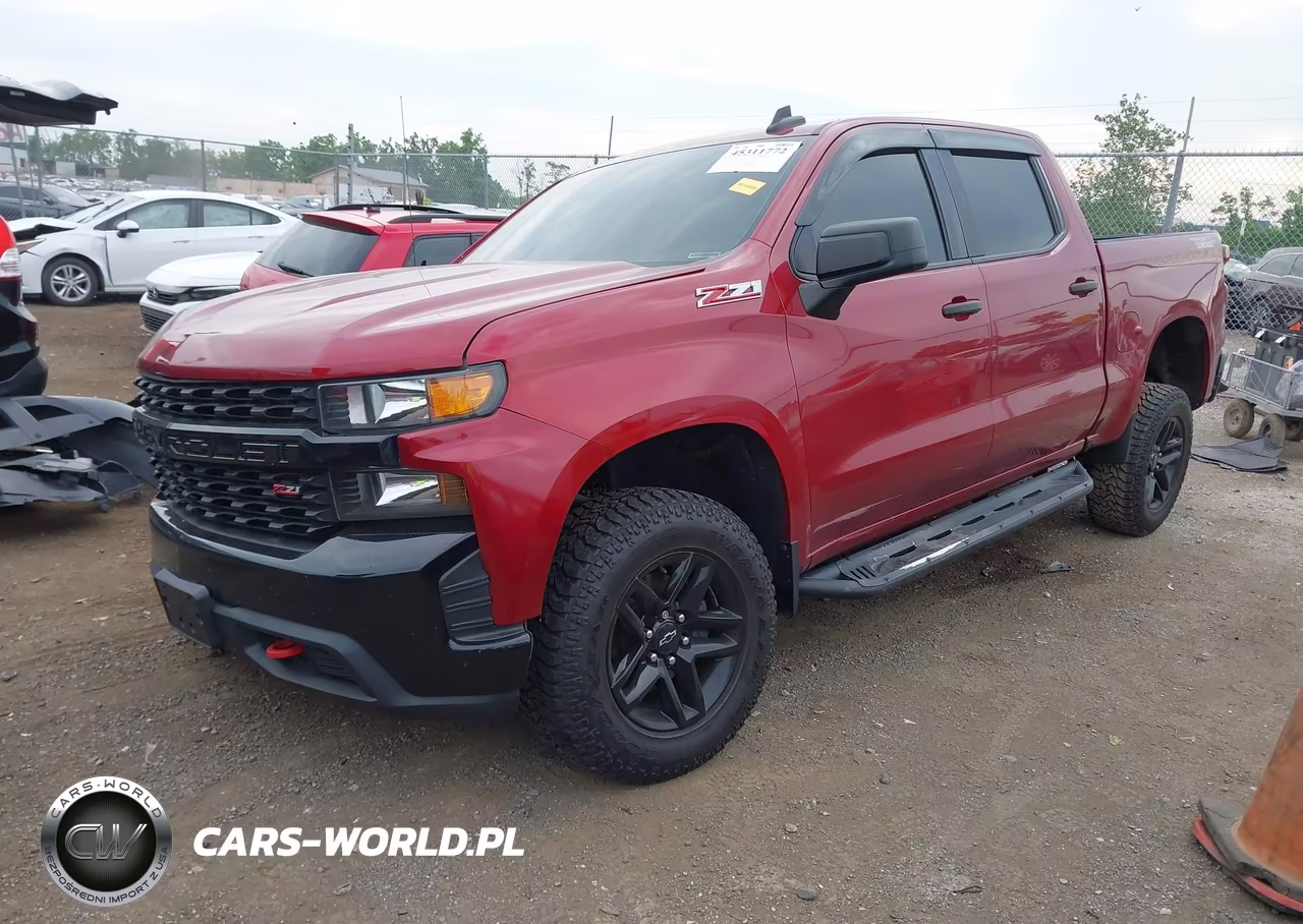 2020 Chevrolet Silverado 1500 4Wd Short Bed Custom Trail Boss VIN:1GCPYCEF5LZ180226 - 2