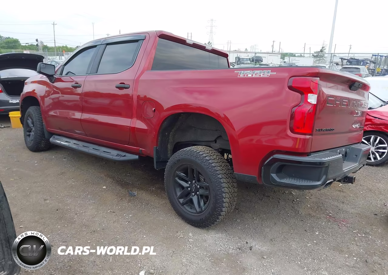2020 Chevrolet Silverado 1500 4Wd Short Bed Custom Trail Boss VIN:1GCPYCEF5LZ180226 - 3