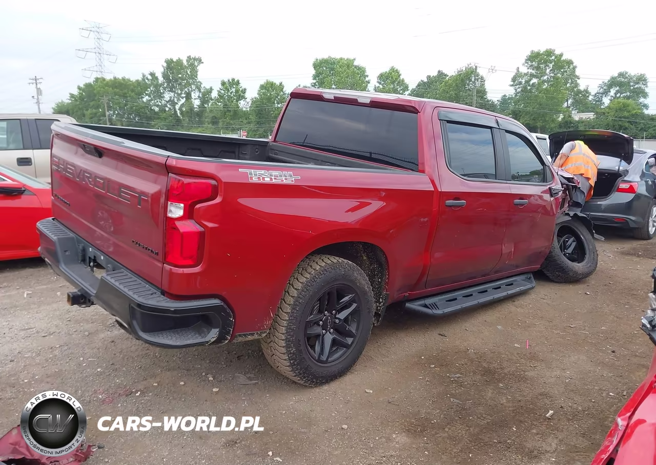 2020 Chevrolet Silverado 1500 4Wd Short Bed Custom Trail Boss VIN:1GCPYCEF5LZ180226 - 4
